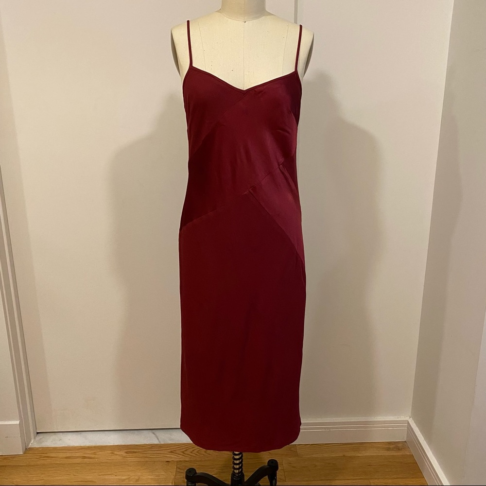 J. Crew Collection - Size 8 Bias Satin Slip Dress